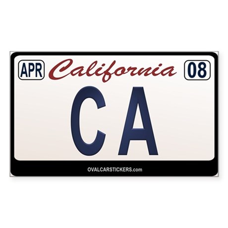 california vehicle registration sticker colors